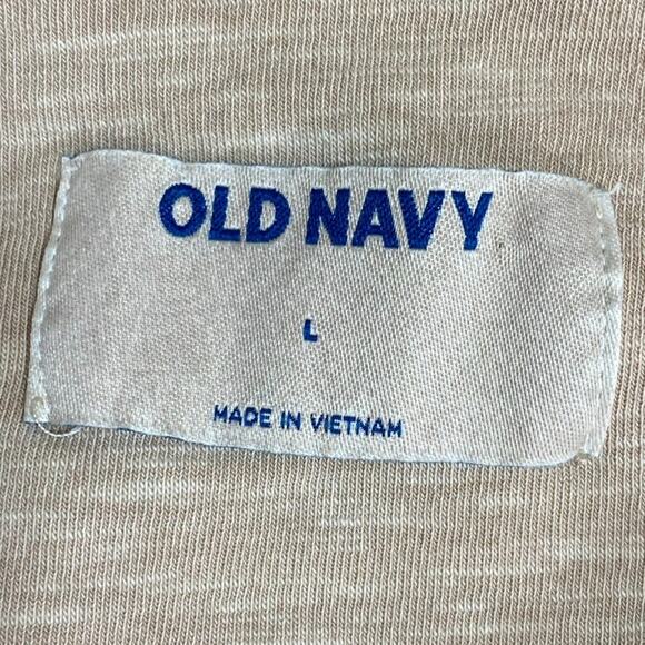 Old Navy Womens Tiered Midi Sundress Size L Boho Neutral Clean Girl Coastal - Picture 6 of 10